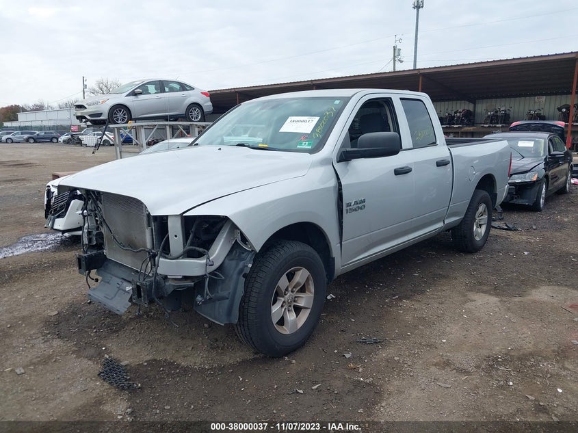 VIN 1C6RR7FG9JS337628 2018 RAM 1500 EXPRESS  4X4 6\4" BOX