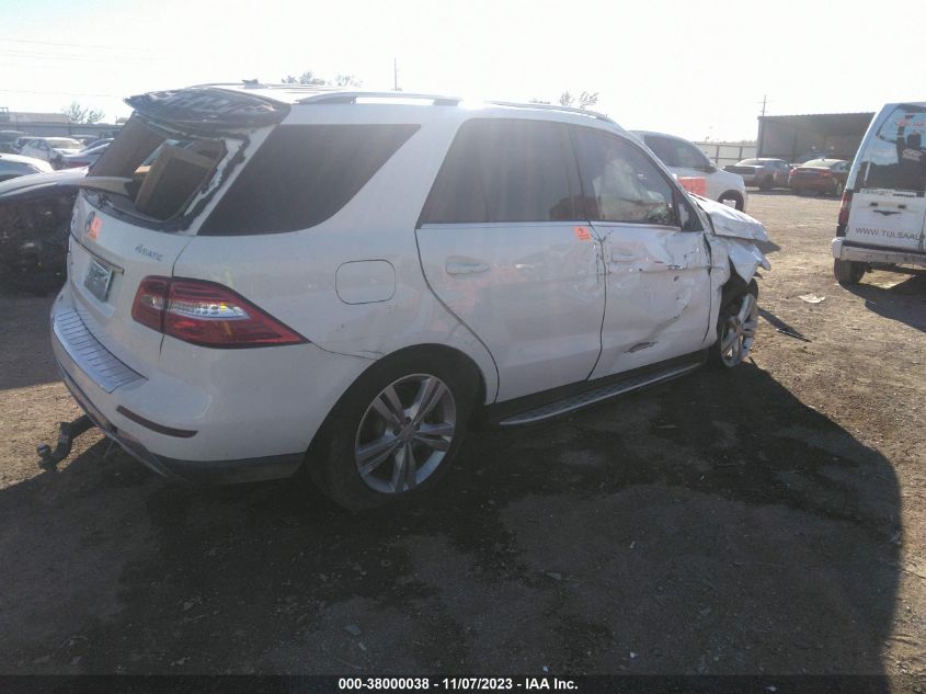 2014 MERCEDES-BENZ ML 350 4MATIC 4JGDA5HB6EA285706