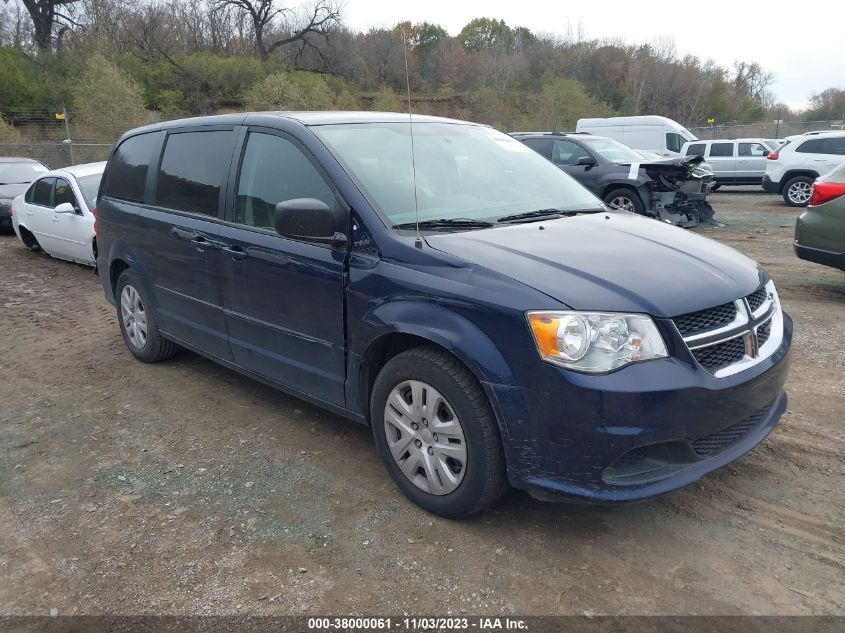 2016 DODGE GRAND CARAVAN SE - 2C4RDGBG5GR139071