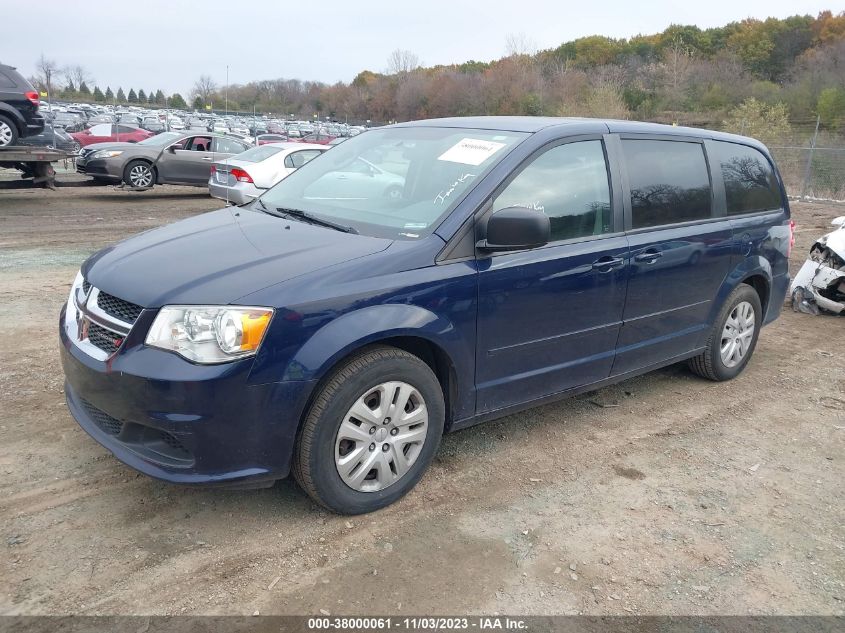 2016 DODGE GRAND CARAVAN SE - 2C4RDGBG5GR139071