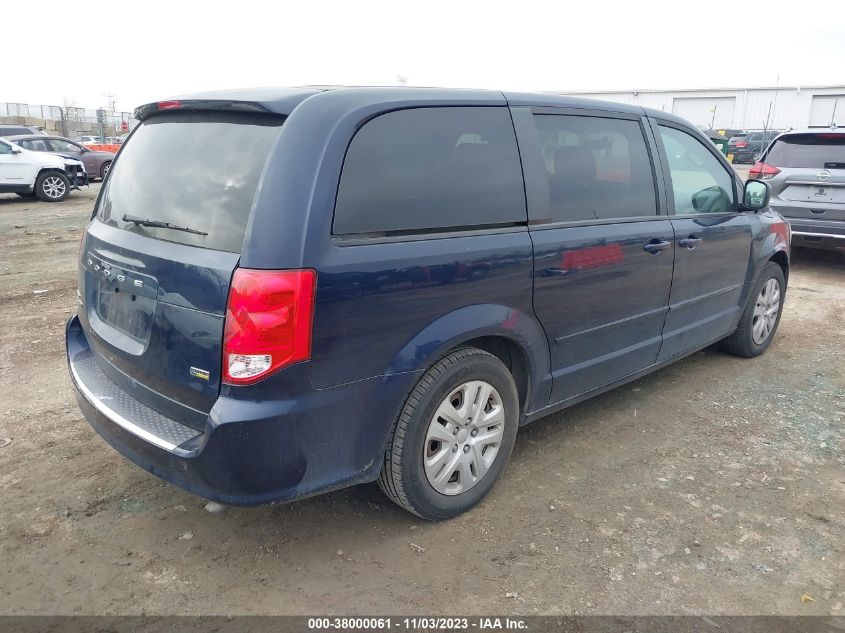 2016 DODGE GRAND CARAVAN SE - 2C4RDGBG5GR139071