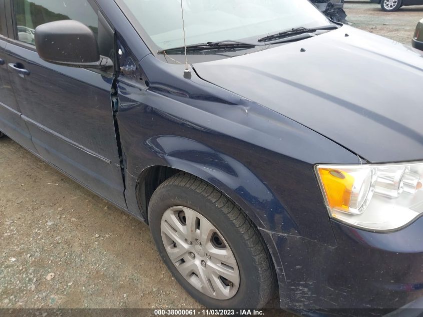 2016 DODGE GRAND CARAVAN SE - 2C4RDGBG5GR139071