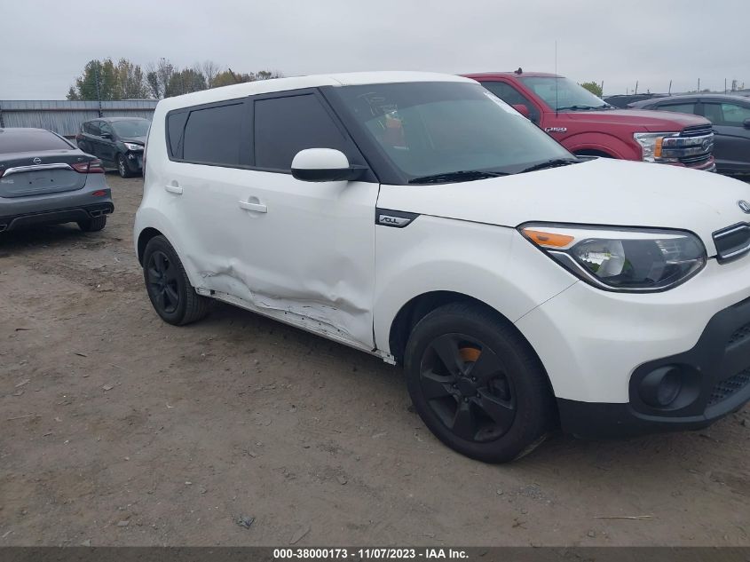 2019 KIA SOUL BASE - KNDJN2A25K7677931