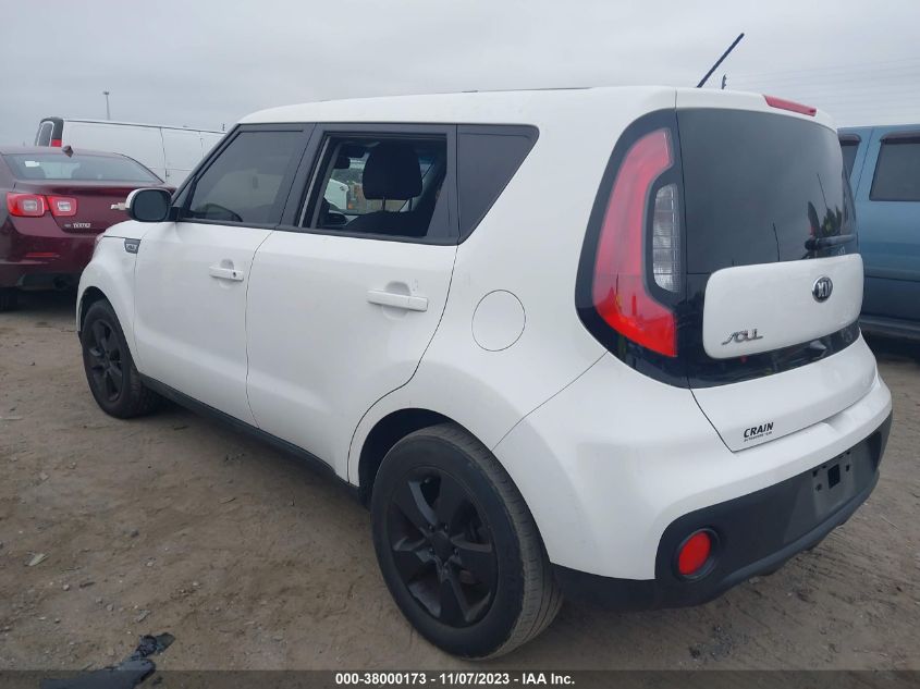 2019 KIA SOUL BASE - KNDJN2A25K7677931