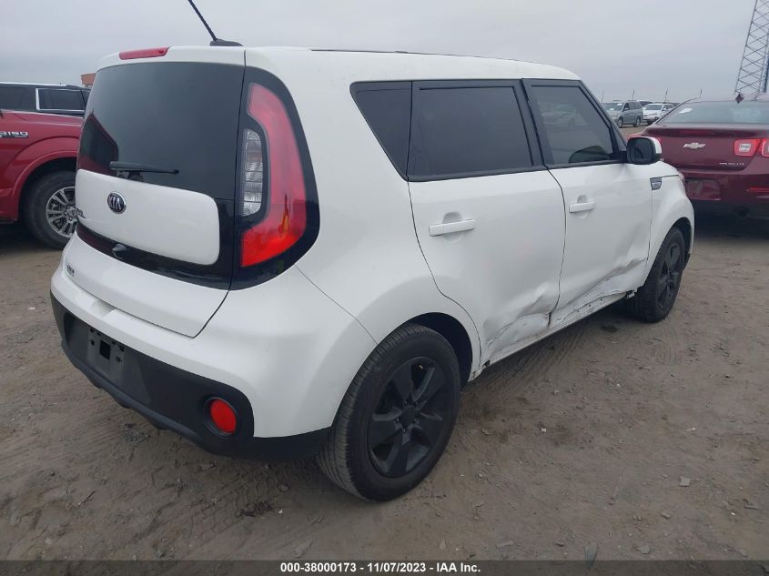 2019 KIA SOUL BASE - KNDJN2A25K7677931