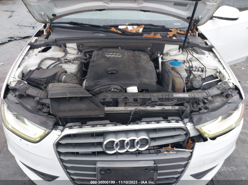2013 AUDI A4 2.0T PREMIUM - WAUFFAFL0DA164880