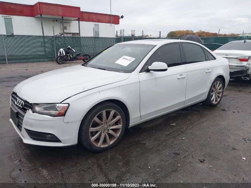 2013 AUDI A4 2.0T PREMIUM - WAUFFAFL0DA164880