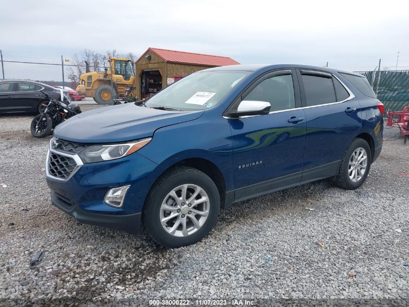 2020 CHEVROLET EQUINOX LT - 3GNAXUEVXLL278186