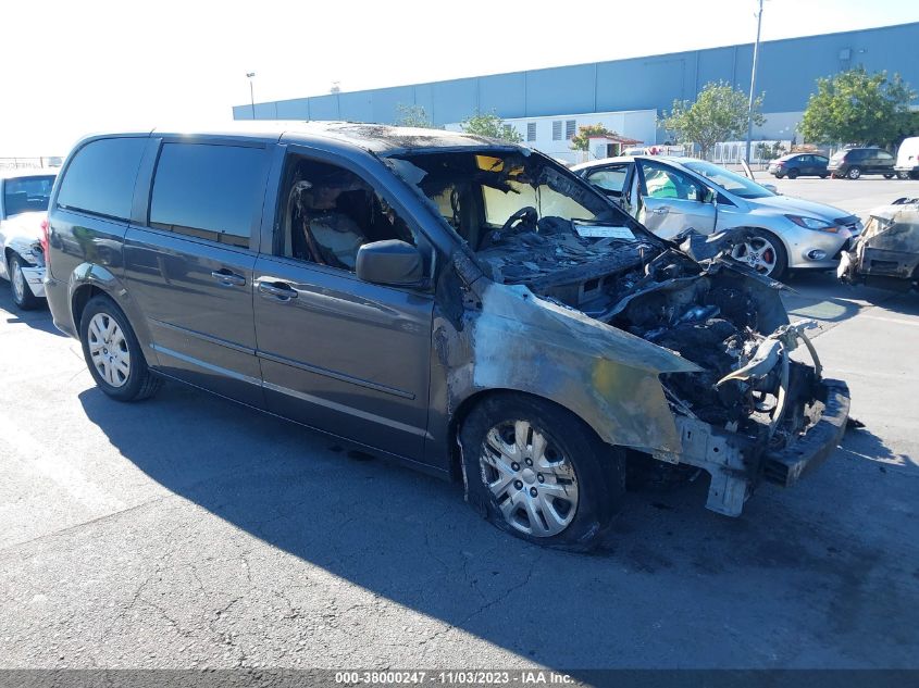 2016 DODGE GRAND CARAVAN SE - 2C4RDGBGXGR395352