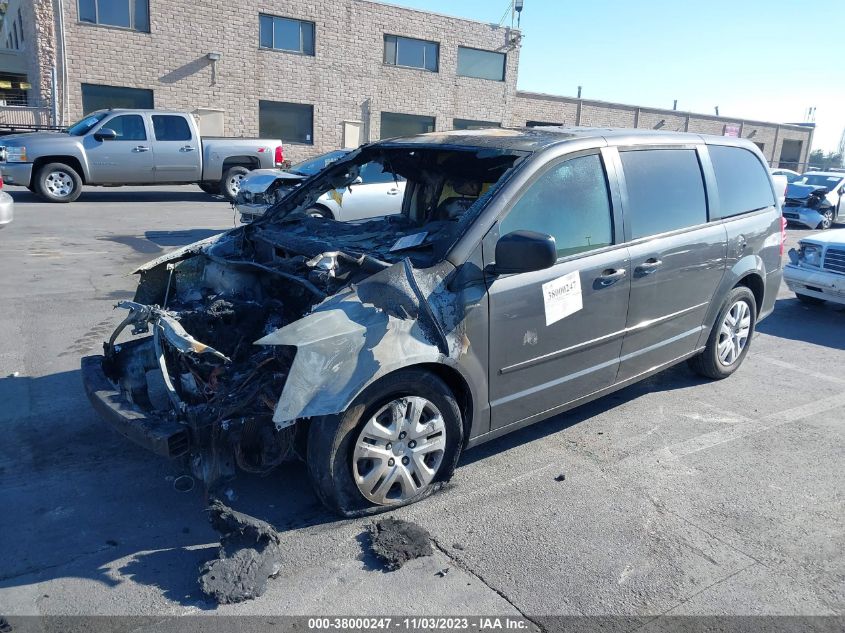 2016 DODGE GRAND CARAVAN SE - 2C4RDGBGXGR395352