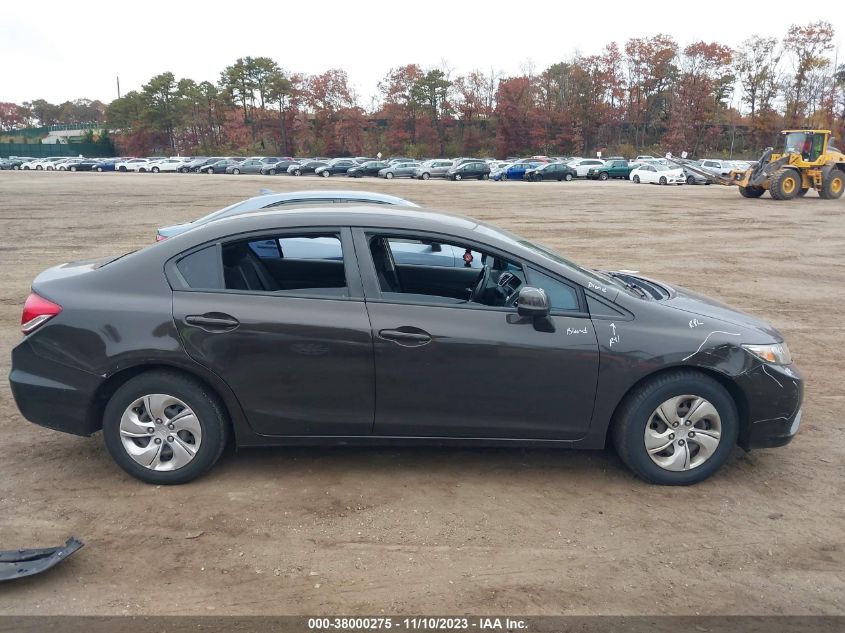 2013 HONDA CIVIC LX - 2HGFB2F51DH577979