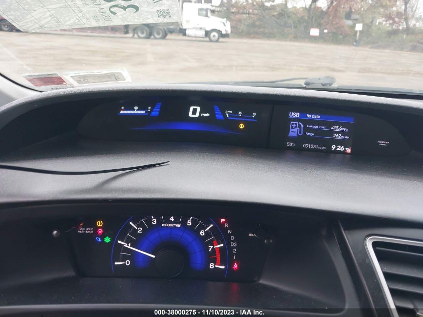 2013 HONDA CIVIC LX - 2HGFB2F51DH577979