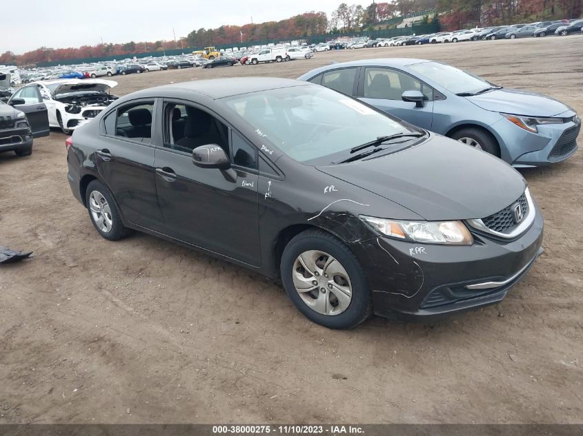 2013 HONDA CIVIC LX - 2HGFB2F51DH577979