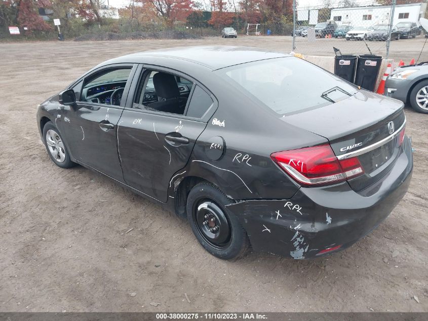 2013 HONDA CIVIC LX - 2HGFB2F51DH577979
