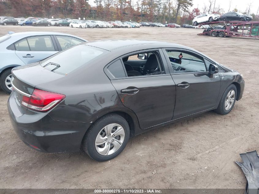 2013 HONDA CIVIC LX - 2HGFB2F51DH577979
