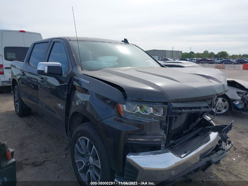 2021 CHEVROLET SILVERADO 1500 2WD  SHORT BED LT - 3GCPWCED8MG237492