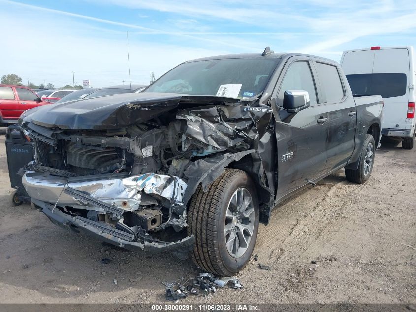 2021 CHEVROLET SILVERADO 1500 2WD  SHORT BED LT - 3GCPWCED8MG237492