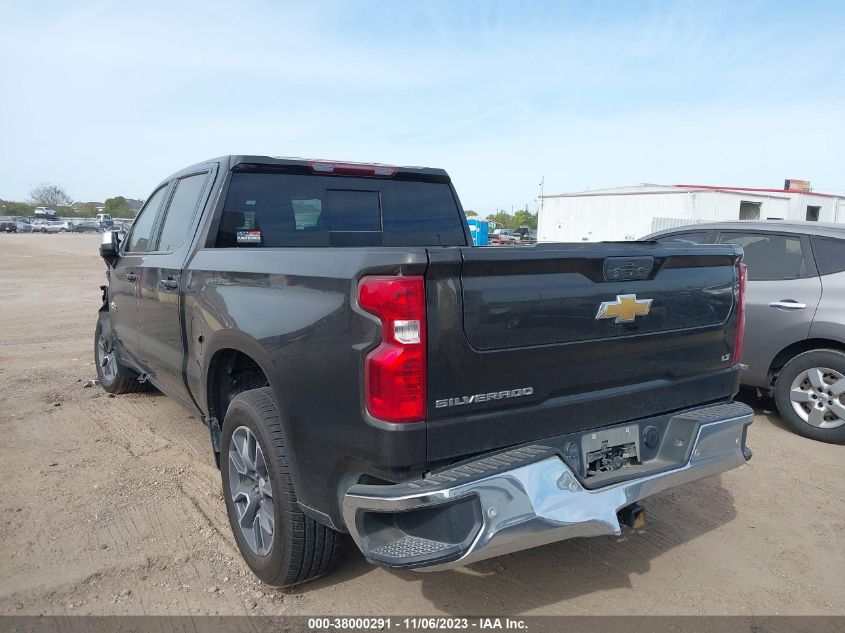 2021 CHEVROLET SILVERADO 1500 2WD  SHORT BED LT - 3GCPWCED8MG237492
