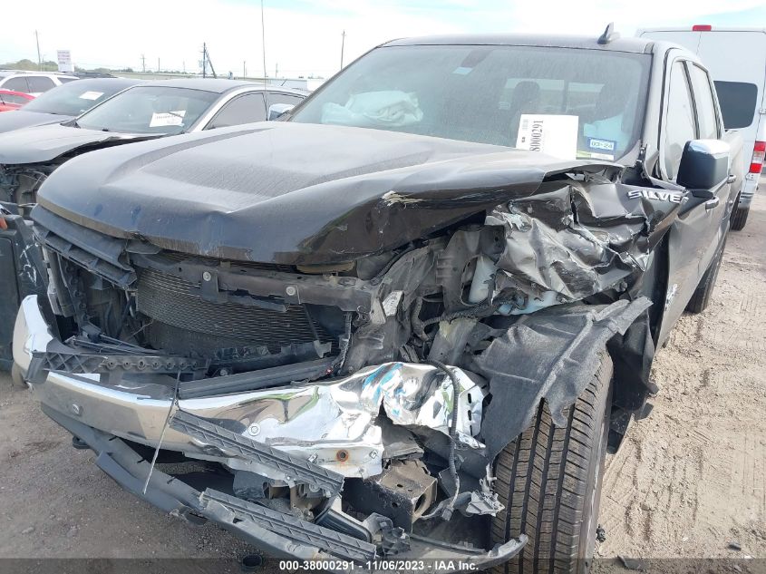 2021 CHEVROLET SILVERADO 1500 2WD  SHORT BED LT - 3GCPWCED8MG237492