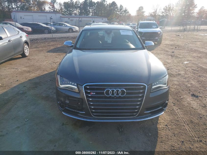2014 AUDI S8 4.0T WAUD2AFD3EN010301