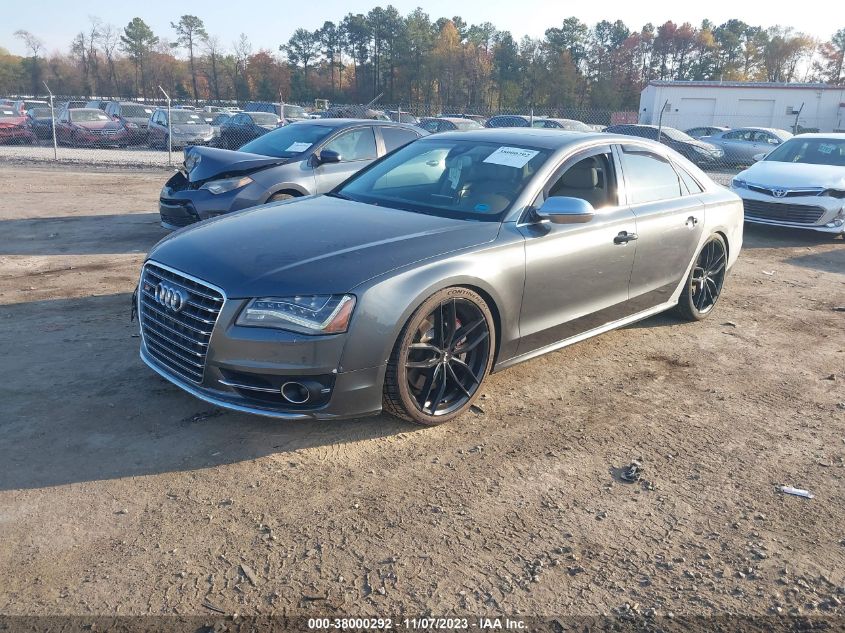 2014 AUDI S8 4.0T WAUD2AFD3EN010301