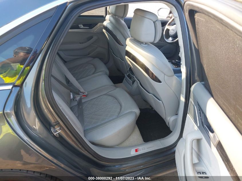2014 AUDI S8 4.0T WAUD2AFD3EN010301