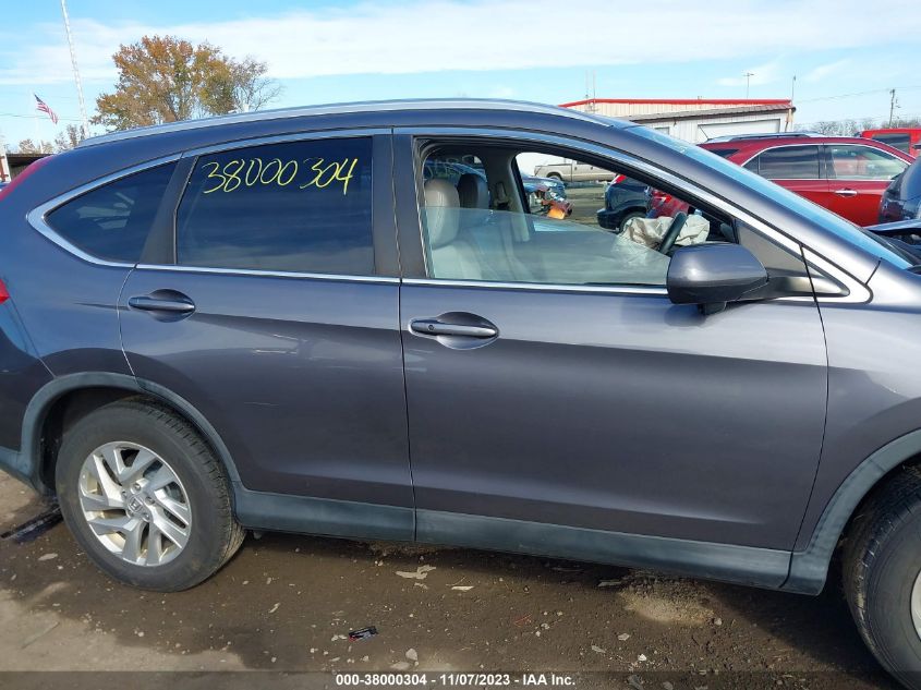 2016 HONDA CR-V EXL - 5J6RM4H77GL009091
