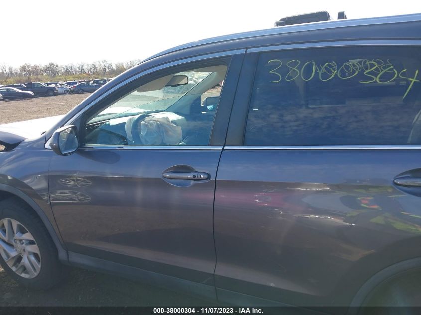 2016 HONDA CR-V EXL - 5J6RM4H77GL009091