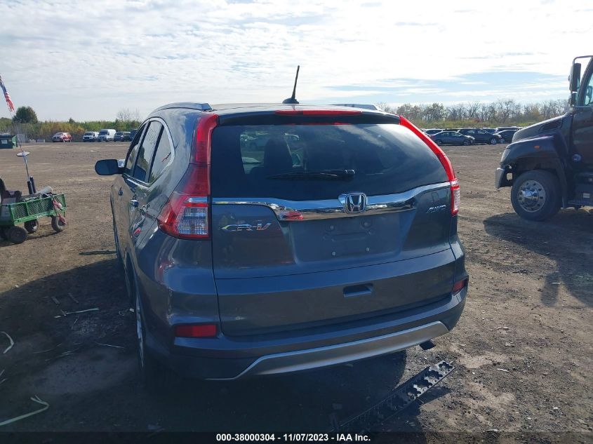 2016 HONDA CR-V EXL - 5J6RM4H77GL009091