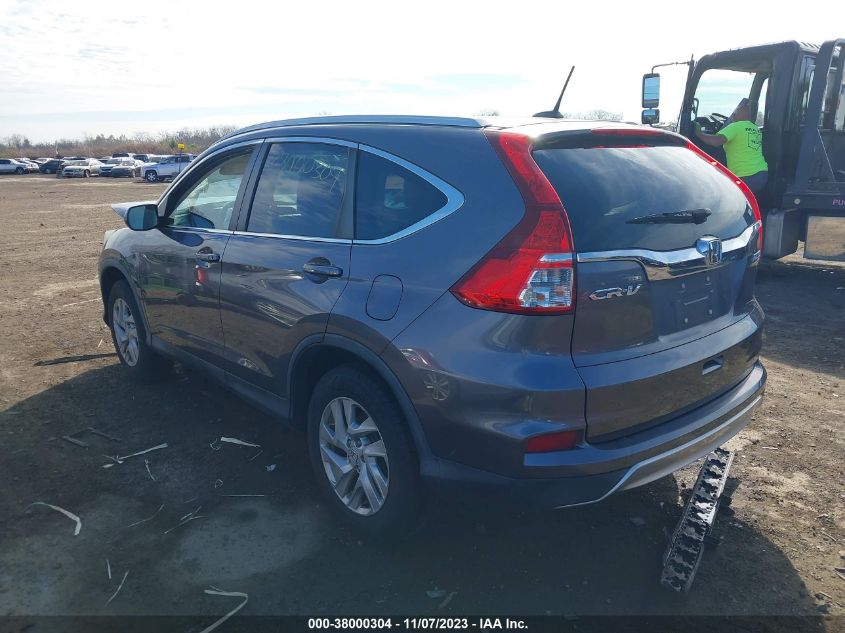 2016 HONDA CR-V EXL - 5J6RM4H77GL009091