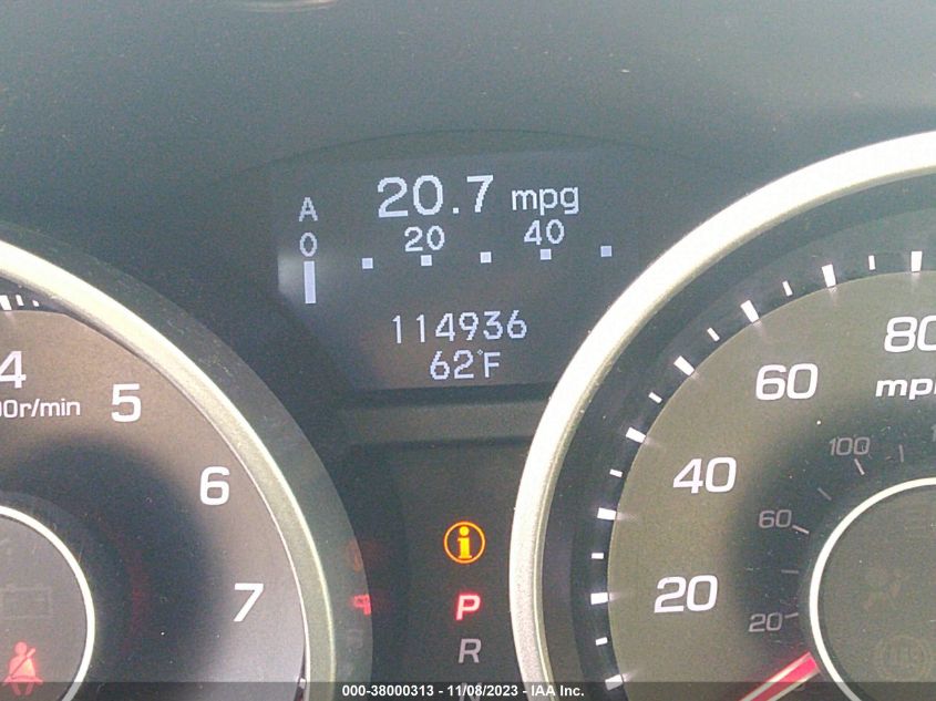 2013 ACURA TL 3.7 - 19UUA9F55DA001958