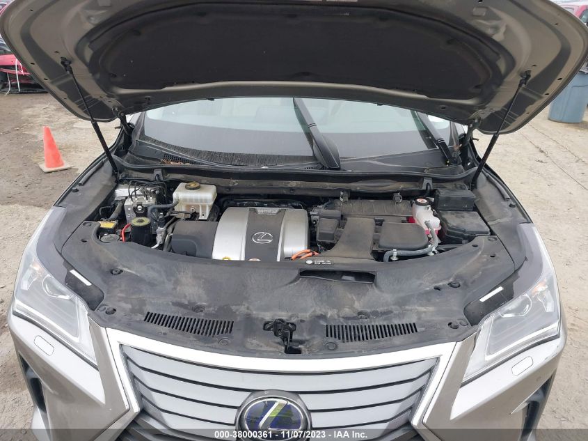 2019 LEXUS RX 450H - 2T2BGMCA3KC037029