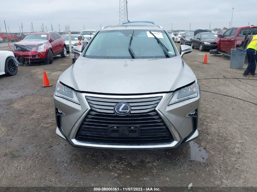 2019 LEXUS RX 450H - 2T2BGMCA3KC037029