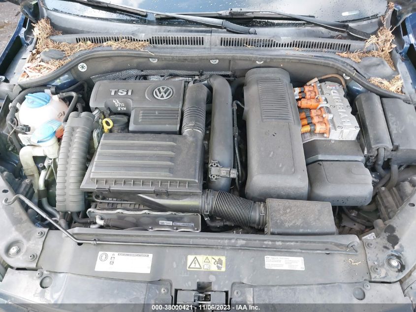 2014 VOLKSWAGEN JETTA HYBRID SE 3VW637AJ8EM233711