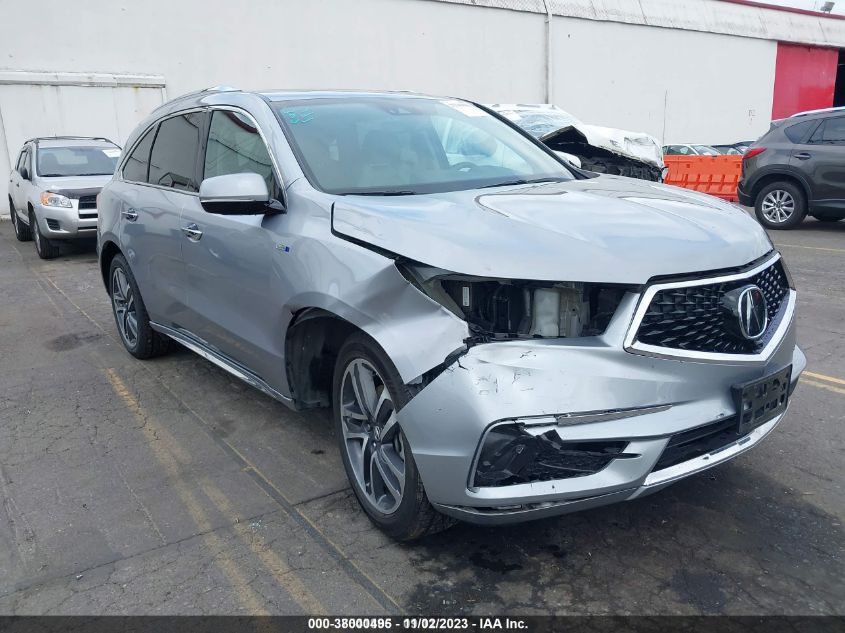 2017 ACURA MDX SPORT HYBRID W/ADVANCE PACKAGE - 5FRYD7H77HB001952