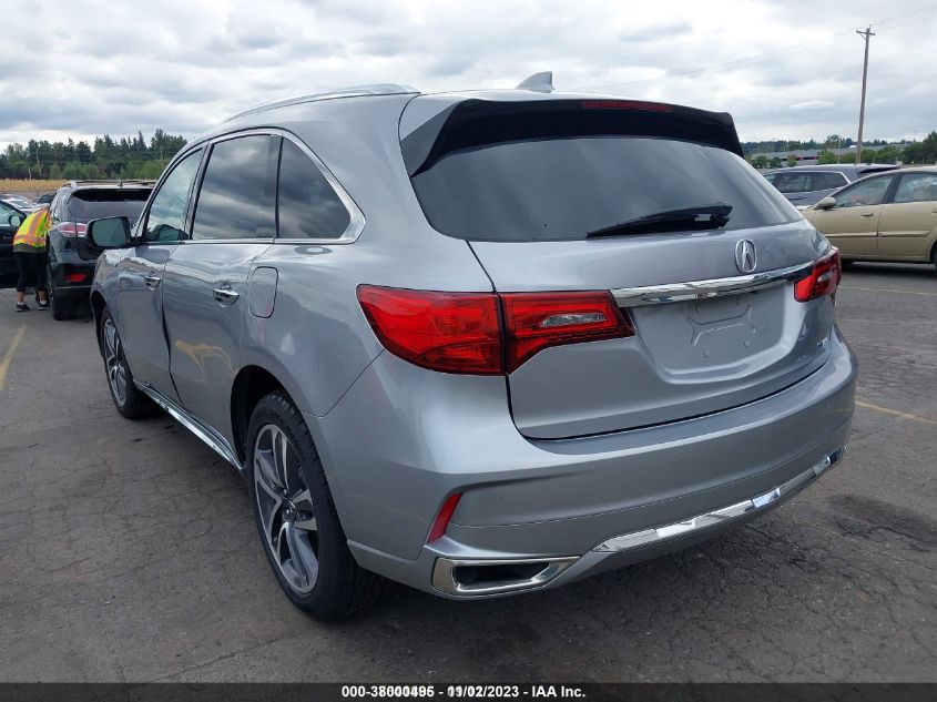 2017 ACURA MDX SPORT HYBRID W/ADVANCE PACKAGE - 5FRYD7H77HB001952