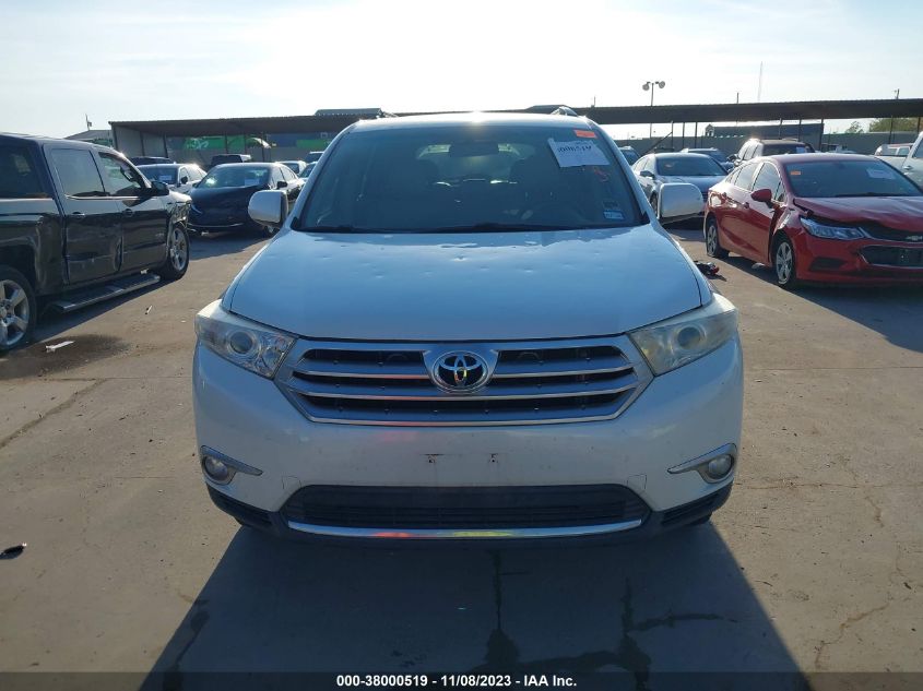 2013 TOYOTA HIGHLANDER BASE PLUS - 5TDZA3EH6DS031650