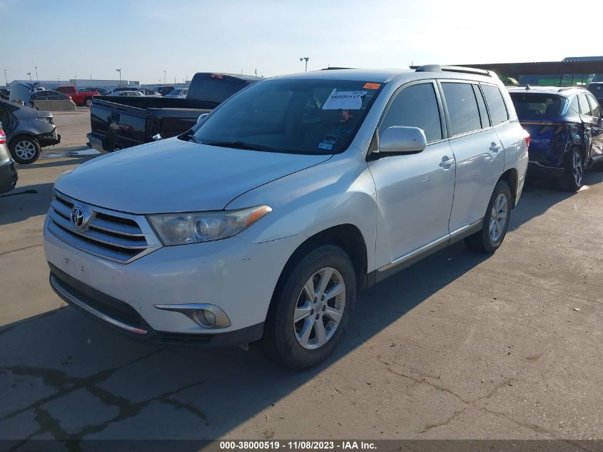 2013 TOYOTA HIGHLANDER BASE PLUS - 5TDZA3EH6DS031650