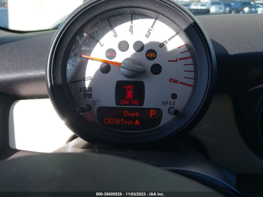 2013 MINI HARDTOP COOPER WMWSU3C52DT547567