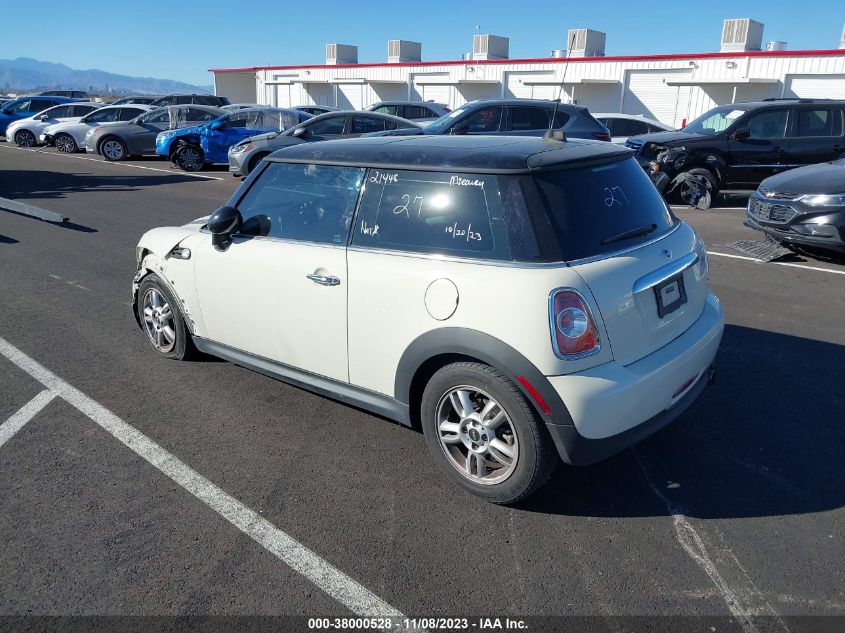 2013 MINI HARDTOP COOPER WMWSU3C52DT547567