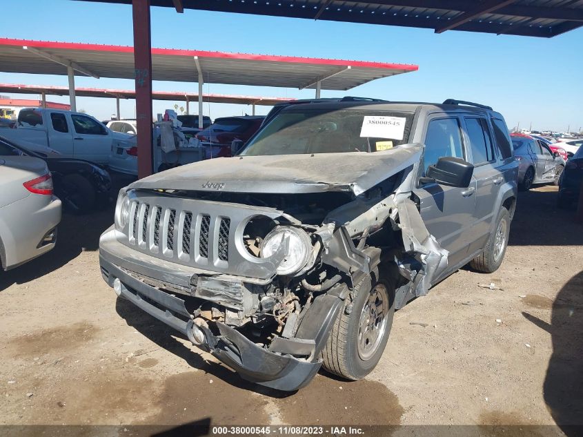 2016 JEEP PATRIOT SPORT - 1C4NJPBAXGD687931