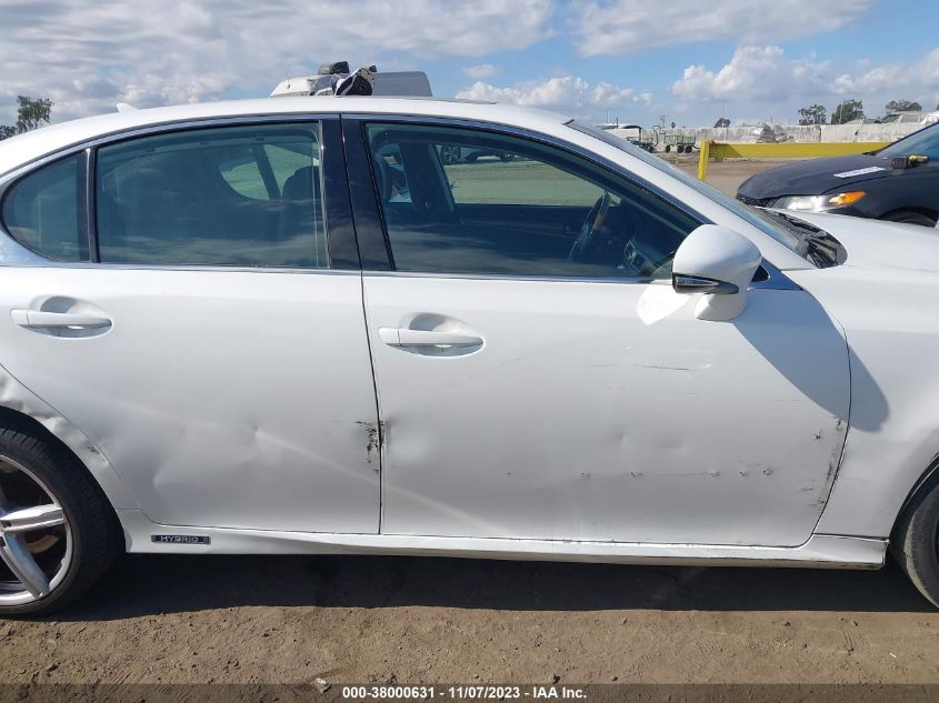 2013 LEXUS GS 450H JTHBS1BL0D5004377