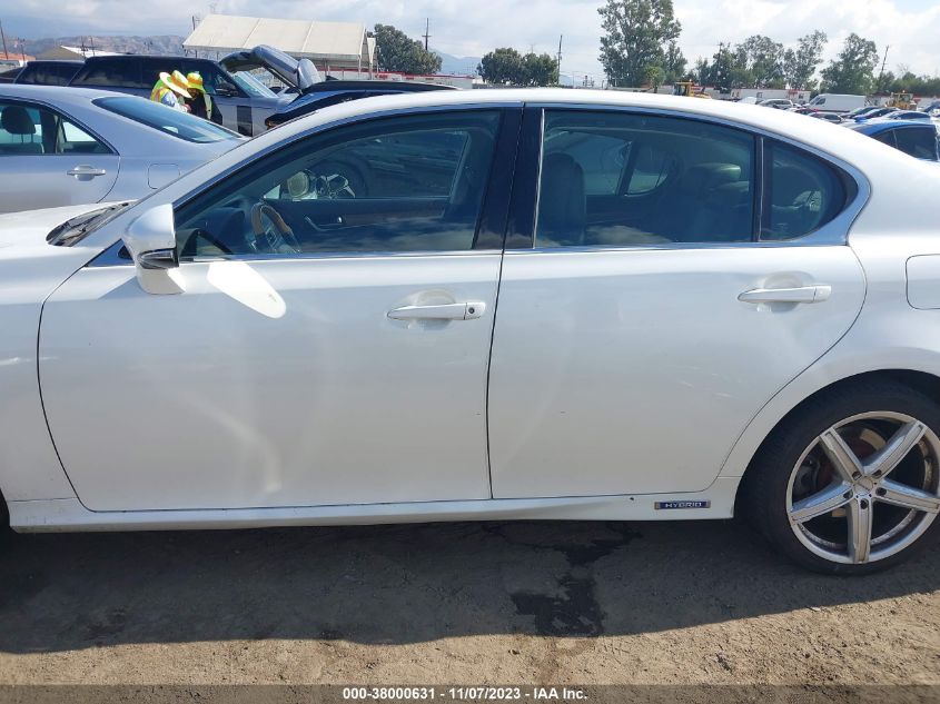 2013 LEXUS GS 450H JTHBS1BL0D5004377
