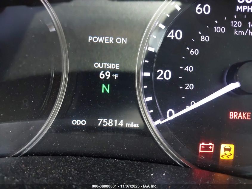2013 LEXUS GS 450H JTHBS1BL0D5004377