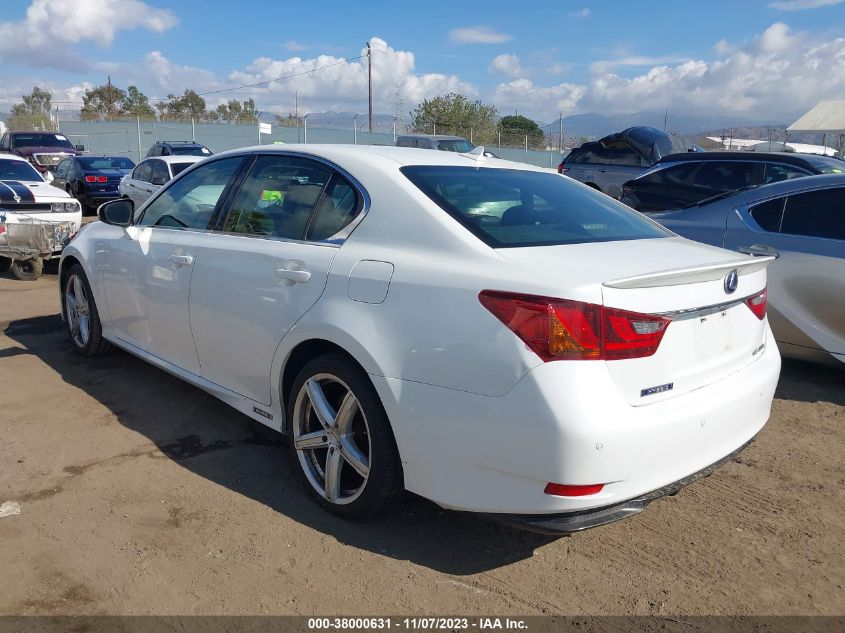 2013 LEXUS GS 450H JTHBS1BL0D5004377