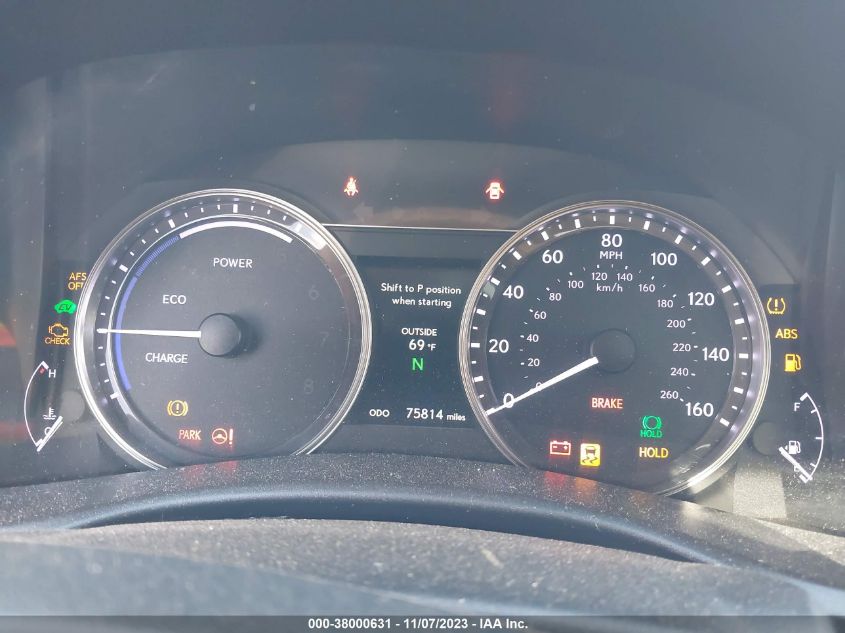 2013 LEXUS GS 450H JTHBS1BL0D5004377