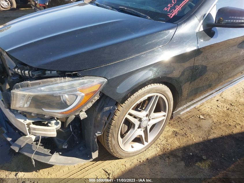 2014 MERCEDES-BENZ CLA 250 WDDSJ4EBOEN134031