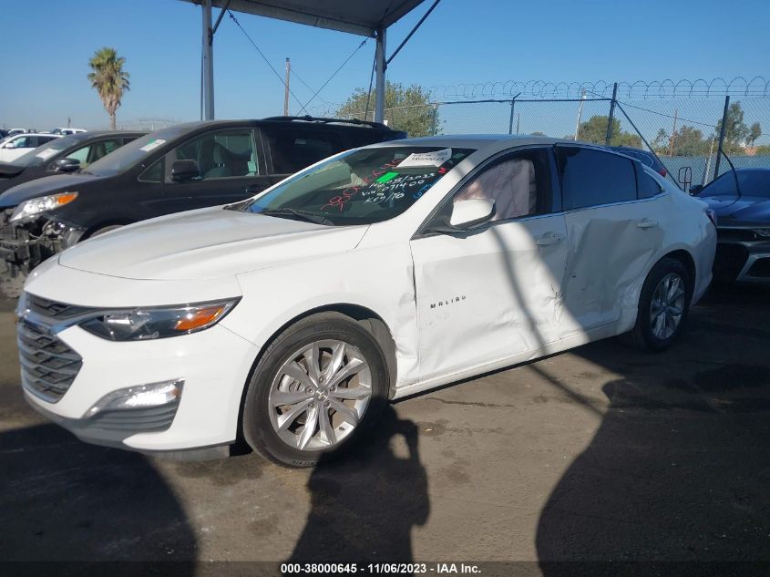 2020 CHEVROLET MALIBU FWD LT - 1G1ZD5ST3LF071400
