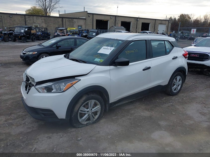 VIN 3N1CP5CU2JL535259 2018 NISSAN KICKS S