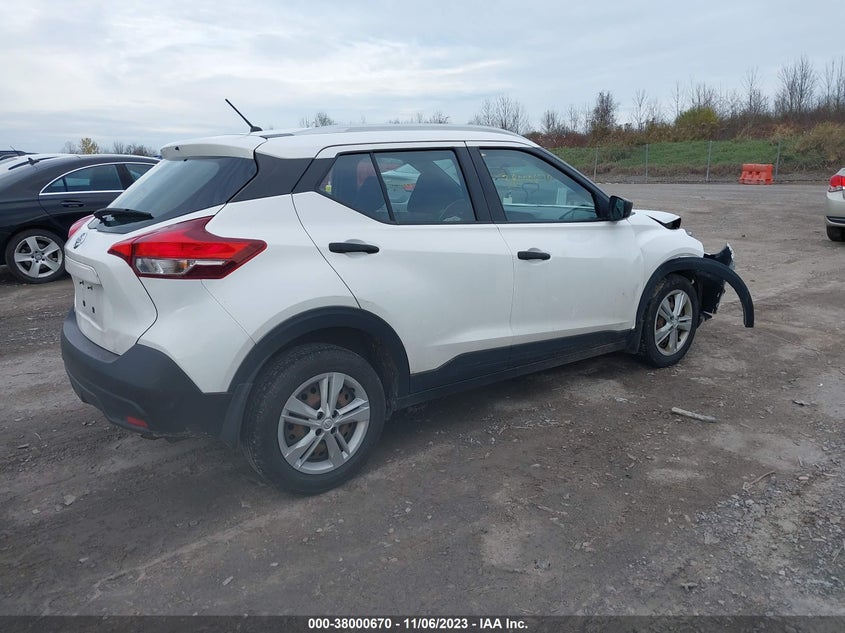 VIN 3N1CP5CU2JL535259 2018 NISSAN KICKS S